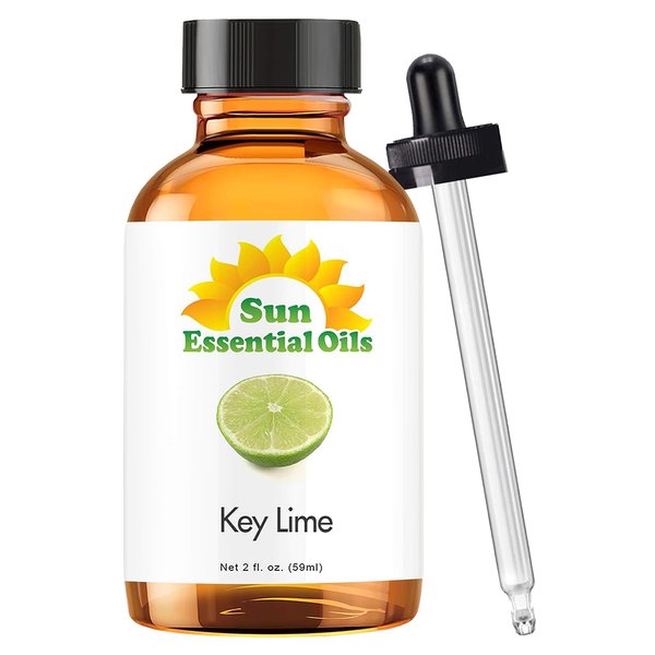 Sun Essential Oils 2oz - Key Lime Essential Oil - 2 Fluid Ounces