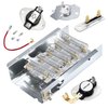 UPGRADED 279838 W10724237 Dryer Heating Element Assembly Fit for Whirlpool Ken-more 70 80 Series Model 110 Roper Dryer Replace NED4600YQ1 wed4815ew1 ned4655ew1 medx655dw1 AP3094254 8565582 by Beaquicy
