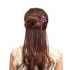 YOY Fashion Long Hair Decor Chinese Traditional Style Women Girls Hair Stick Hairpin Hair Making Accessory with Butterfly,Violet
