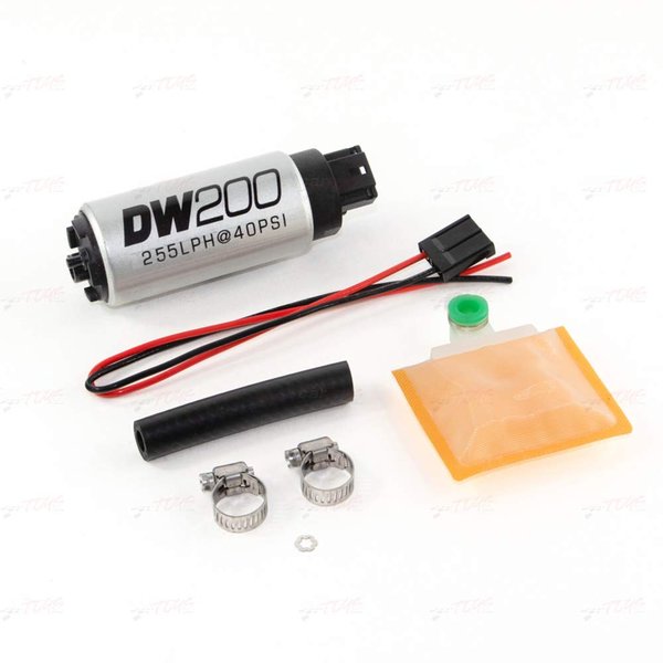 DeatschWerks (9-201-1000) 255 LPH In-Tank Fuel Pump with Installation Kit