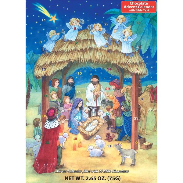 Nativity Chocolate Advent Calendar