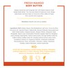 Desert Essence, Fresh Mango Body Butter 7.5oz, Hyaluronic Acid & Coffee Oil, Deeply Moisturizing and Nourishing, Antioxidant Rich, Moisture Rich Botanicals Mango Seed Butter, Shea Butter & Aloe