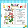 Partywind 190 Styles Luminous Hawaiian Luau Party Decorations, Glow Hawaiian Temporary Tattoos for Kids, Luau Tropical Pool Beach Party Supplies Favors (12 Sheets)