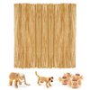 FirstKitchen Pipe Cleaners Craft, 200pcs Light Brown Pipe Cleaner for Craft, 0.23"X12" Plush and Pliable Bulk Chenilles Stems Pipe Cleaner, Craft Pipecleaners for DIY Arts Crafts