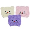 3 PCS Cute Cartoon Bear Microfiber Hair Drying Cap Coral Fleece Absorbent Hair Drying Towel Bath Shower Head Wrap for Women Kids