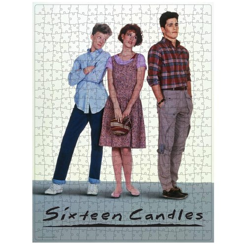 Sixteen Candles Movie 500-Piece Puzzle in Plastic Retro Blockbuster VHS Video Case