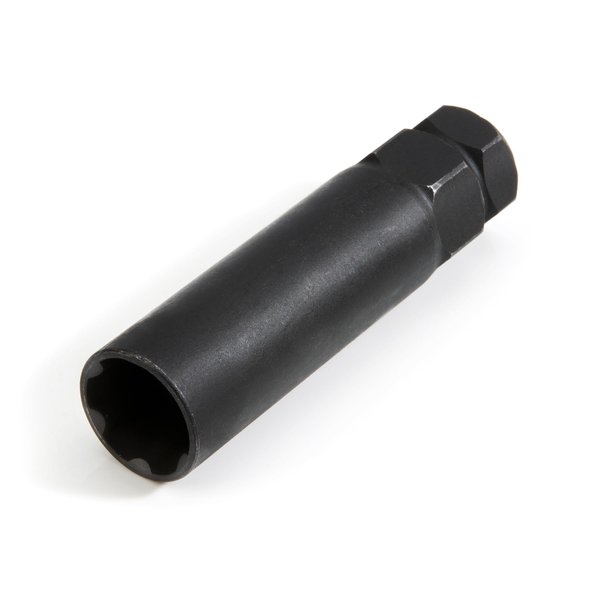 Steelman Pro 6-Spline 45/64-Inch Socket-Style Locking Lug Nut Key, Removes Spline-Style Aftermarket Lug Nuts, Durable, Thin-Walled