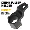Powerbuilt Crankshaft Crank Pulley Removal Tool, 50mm Holder, Remover and Installer Socket Wrench, Honda and Acura - 648796,Black