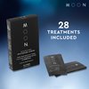 MOON Teeth Whitening Strips, 7 Shades Whiter in 2 Weeks, 28 Treatments with Easy to Use Dissolvable Strips, Enamel-Safe Formula, Gentle on Sensitive Teeth, Vegan, Freshening Mint Flavor, 56 Strips