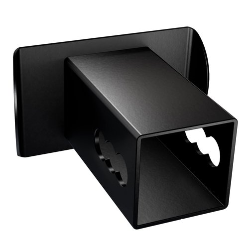 Don't Tread On Me Gadsden Flag Black & Chrome Metal Trailer Hitch Cover