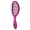 Wet Brush Speed Dry Hair Brush - Sangria (Free Spirit) - Vented Design and Ultra Soft HeatFlex Bristles Are Blow Dry Safe With Ergonomic Handle Manages Tangle and Uncontrollable Hair - Pain-Free