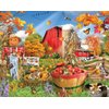 White Mountain Fall at The Farm 1000 Piece Puzzle