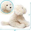 TigerHart Luka The Labradoodle - 12 Inch Stuffed Animal Plush Poodle Dog