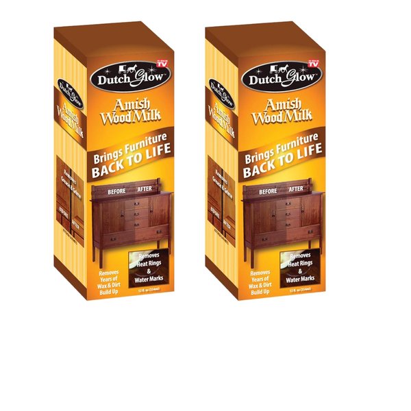 Pack of 2 - Dutch Glow DFG Amish Wood Milk 12 Oz