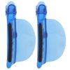Sectioning Clip,2PCS Sectioning Clips Heat Insulation Easy Speed Separator Clip Speed Separator Hair Clip for Wig Extension Hair Blue