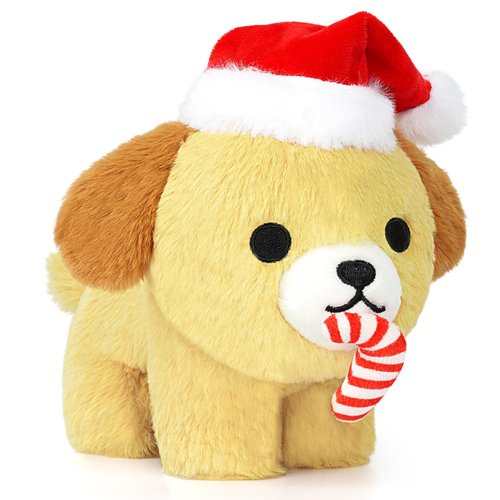 JIAJEGTGT Dog Plush Pillow, Dog Stuffed Animal Cute Christmas Plush Stuffed Dog Plushies Doll, Soft Christmas Stuffed Animal Toy for Kids