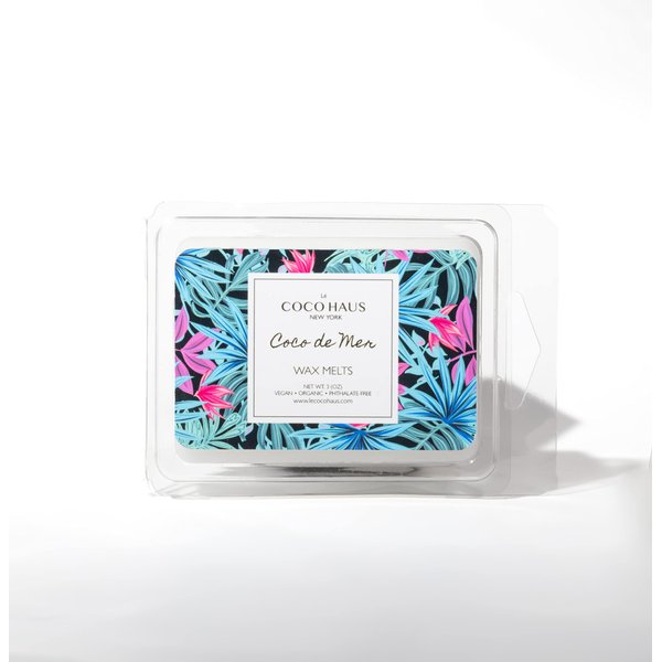 Le COCO HAUS Wax Melts - Vegan Coconut Wax Blend 3oz, 6ct (Coco de Mer)