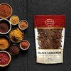 Black Cardamom Pods 3.5 Oz Bag (100gm) | Whole Kali Elaichi Indian Spice by Spicy World