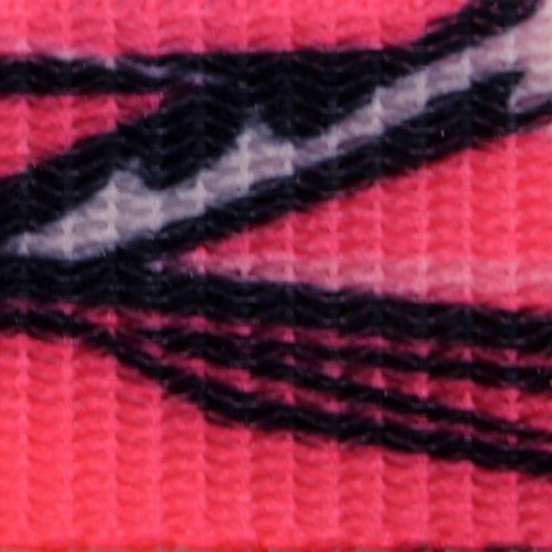 Outdoor Dog Supply's 1" Wide Pattern Ring in Center Dog Collar Strap with Custom Brass Name Plate (21" Long, Pink Camo)