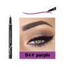 DNM Cat Eye Makeup Waterproof Neon Colorful Liquid Eyeliner Pen Make Up Comestics Long-lasting Black Eye Liner Pencil Makeup Tools (purple)