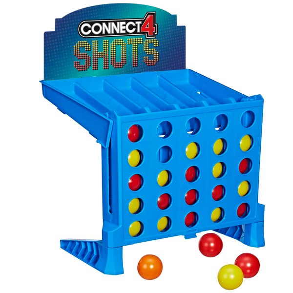 Hasbro Gaming Connect 4 Shots Board Game Activity for Kids Ages 8+, Active Games for Kids, Family Games for 2 Players, Kids Games, Kids Gifts