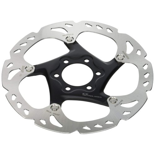 Shimano Ice Tech Brake Rotor, Silver, 160mm