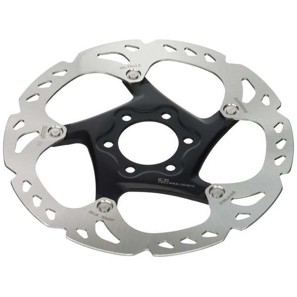 Shimano Ice Tech Brake Rotor, Silver, 160mm