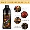 Deep Wine Red Hair Dye Shampoo 3 in 1 for Gray Hair, Long-lasting & Natual Hair Color Shampoo, Instant Hair Dye for Men Women, Effect in Minutes 16.9 Fl Oz(Deep Wine Red)