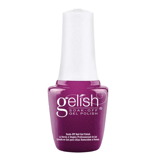 Gelish Gel Polish: Purples (Berry Buttoned Up) Purple Gel Nail Polish, Purple Nail Colors, 0.3 oz