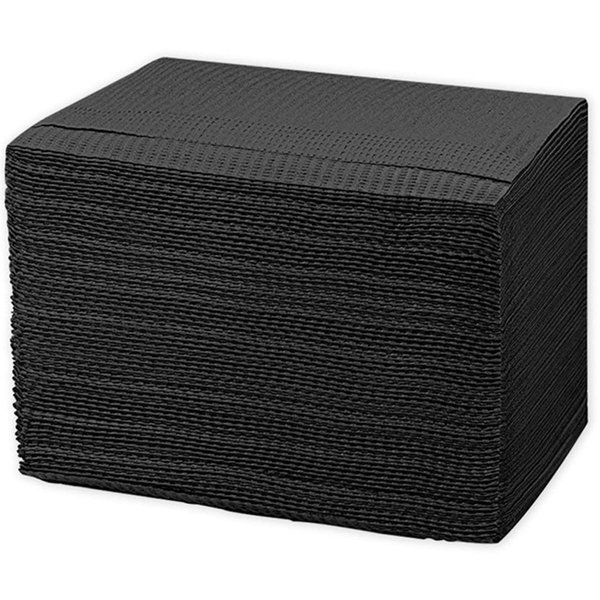 125 Pcs Dental Bibs Disposable for Patient, 13"x18", 3 Ply Waterproof Piercing Tattoo Paper Napkin Tissue Bib for Dental Clinic, Tattoo Station and Salon