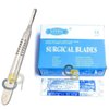 G.S 100 Scalpel STERILE Blades #24 with Free Scalpel Handle #4
