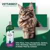 Vet's Best Flea & Tick Shampoo for Cats - Premium Flea and Tick Treatment for Cats - Plant-Based Ingredients - Certified Natural Oils - 12 oz