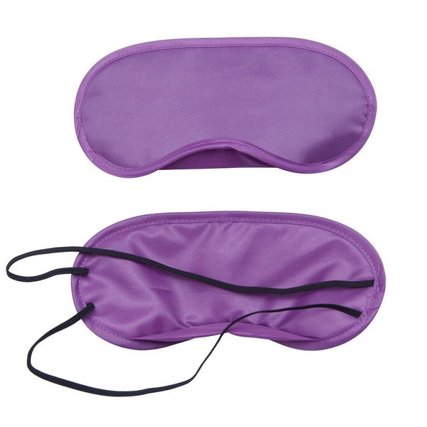 Coobbar 10PCS Travel Rest Eye Sleeping Mask Satin Blindfold Soft Eye Shade Nap Cover Soft Eye Mask Shade Cover (Purple)
