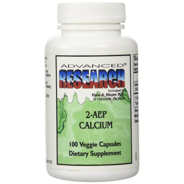 NCI Advanced Research Dr. Hans Nieper 2AEP Calcium Capsules, 100 Count