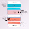 4 Way Nail Buffer Block 4 Steps Sanding Polisher Washable Files Nails Art Pedicure Manicure Emery Buffing Professional Care Salon Grade Tool by DreamCut