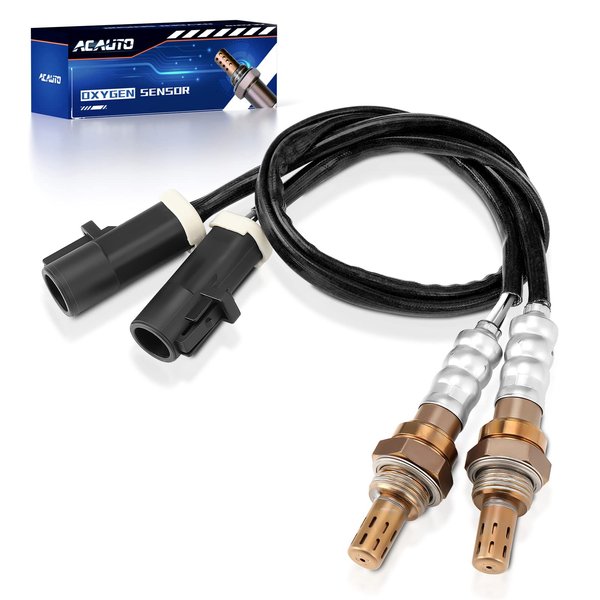 ACAUTO 15717 Oxygen Sensor Upstream Downstream O2 Sensor Compatible with Ford F-Series Ranger Escape Explorer Mustang Foucs Expedition Mazda Lincoln Jaguar Mercury Aston Martin 15716 15718 2 Pack