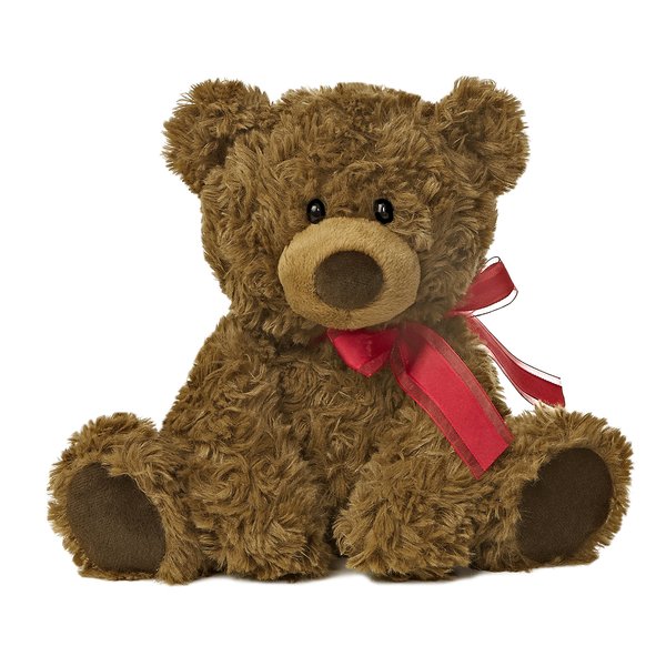 Aurora® Snuggly Coco Bear™ Stuffed Animal - Comforting Companion - Imaginative Play - Brown 10.5 Inches