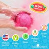 Two Sisters Spa Superhero Bath Bombs for Kids with Surprise Inside, 3 Kids Bath Bombs with Superhero Toys, Ideal Birthday Gift for Boys & Girls, Gentle and Kids Safe