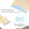 Jerriess Tape in Hair Extensions Human Hair, Professional Grade Remy Human Hair Tape in Extensions, Silky Texture, Full Thick Ends &Dyeing Friendly, 20pcs/40g Straight Platinum Blonde, 14 inch(#60)