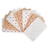CuteBox Flat Paper Red/White/Silver Polka Dot White/Kraft Gift Bags (5" x 7") for Merchandise, Crafts, Party Favors, Retail, Handmade Goods, Arts and Crafts, Outdoor Events, Holidays, Weddings 400pc