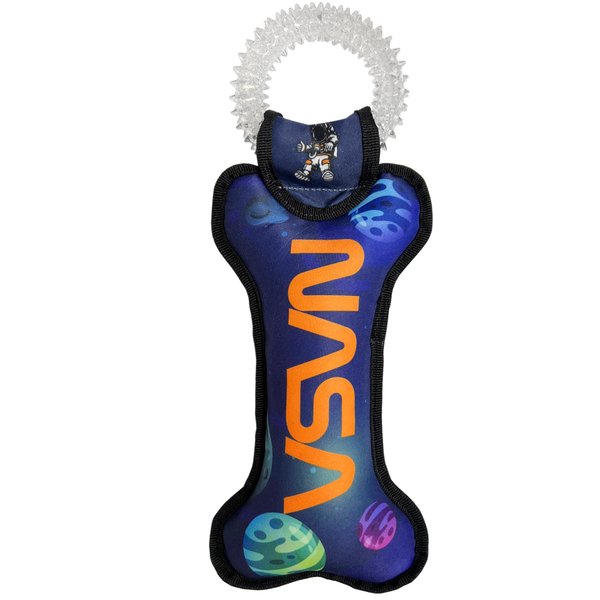 Pets First NASA Dog Toy with Planets. - Tough Nylon Pet Toy with Double Trim Stitching & Inner Squeaker, Interactive Dog Toy, One Size