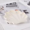 TIGERMILLION Shell Trinket Dish, Ceramic Ring Holder/Jewelry Tray, Cute Organizer Plate Vanity Decorations Accessories for Home Décor Bathroom