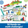 Learning Resources MathLink Cubes Kindergarten Math Activity Set: Dino Time! 115 Pieces, Ages 5+ Kindergarten STEM Activities, Math Games for Kids, Mathlink Cubes Activity Set, Ages 5+