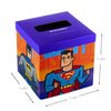 Hallmark Justice League Valentines Day Cards and Mailbox for Kids School Classroom Exchange (1 Box, 32 Valentine Cards, 35 Stickers, 1 Teacher Card)