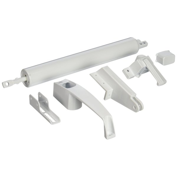 Wright Products VLANWH Lanai Corrosion Resistant Storm and Screen Door Hardware Kit, White