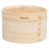 Helen’s Asian Kitchen Bamboo Food Steamer with Lid, 10-Inch
