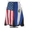 Usa El Salvador Flag Salon Barber Cape - Professional Hairdressing Waterproof Hair Cutting Cape With Adjustable Snap Closure-Haircut Apron For Hair Stylist And Home Use-55''X66''