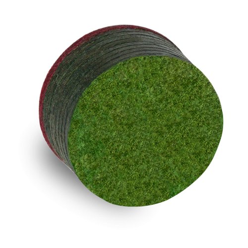 TigerProducts Tiger Emerald Laminated Billiard Pool CUE TIP 1 pc - 13 or 14 mm (13 mm)