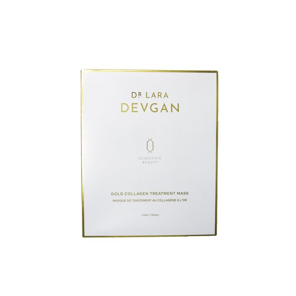 Dr. Devgan Scientific Beauty, Gold Infused Collagen Treatment Mask, 1 count