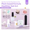 SAVILAND Nail Glue and Nail Glue Remover Kit: 5s Quick Dry Super Strong Plant Based Nail Glue for Press Ons Nail Tips, Castor Oil VE Fast & Gentle Nail Glue Remover for Acrylics, Press On Nails